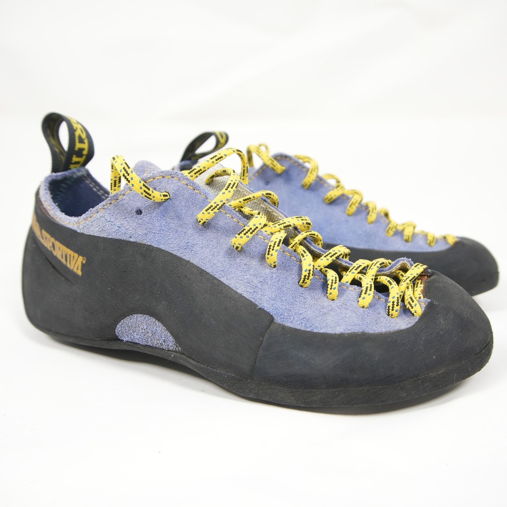 La Sportiva Mythos Laced Suede Leather Men Trad Technical Climbing Shoes 36.5